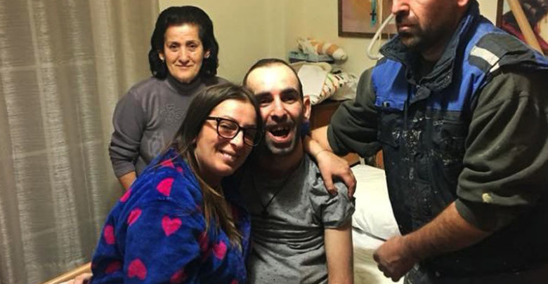 Η επιστροφή του Γιώργου στο σπίτι, η "πηγή" δυναμής του και το ευχαριστώ στον κόσμο του Άρη