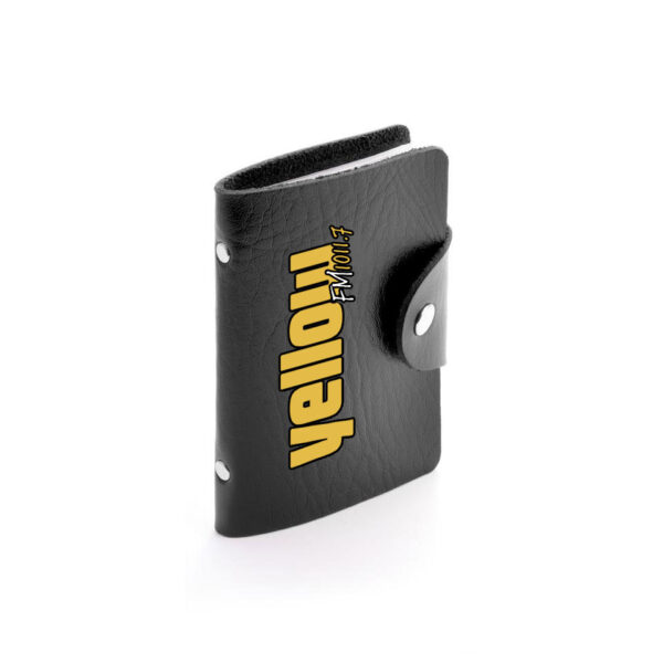 Καρτοθήκη μαύρη-CARD HOLDER MIDEL