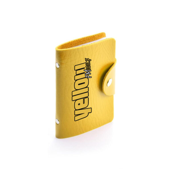 Καρτοθήκη κίτρινη-CARD HOLDER MIDEL